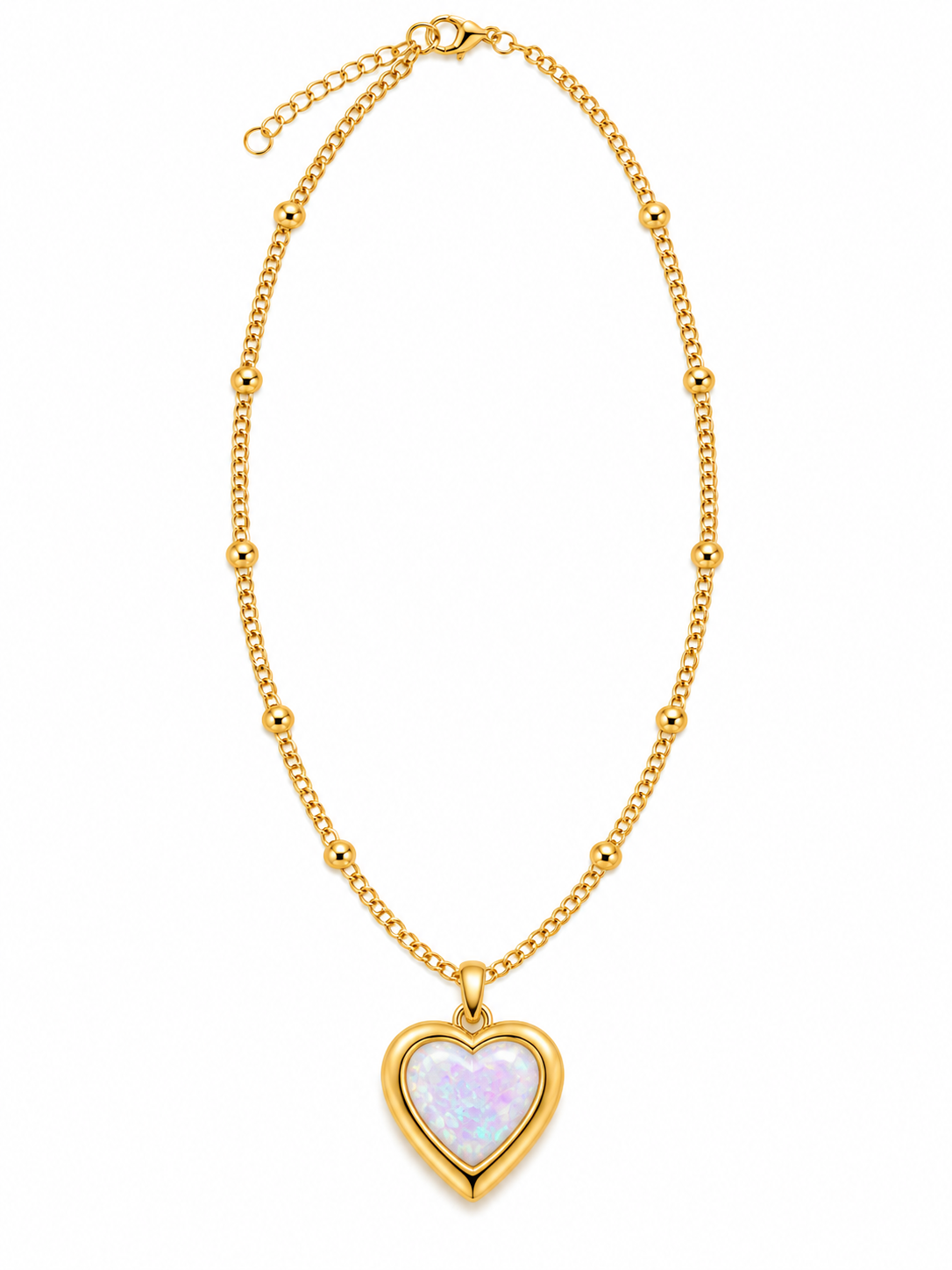 Heart coloured diamond Pendant