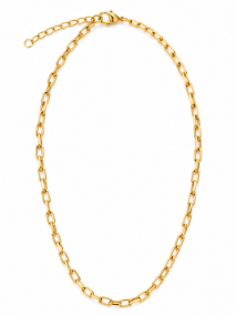 Mini Clip Chain 18k gild