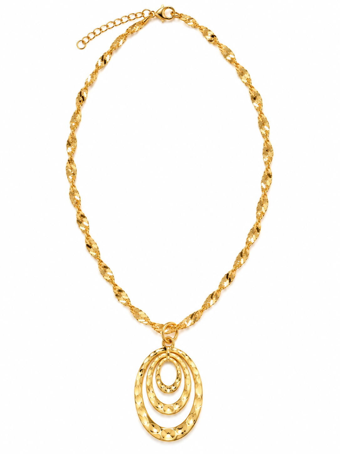 Lira Oval Pendant