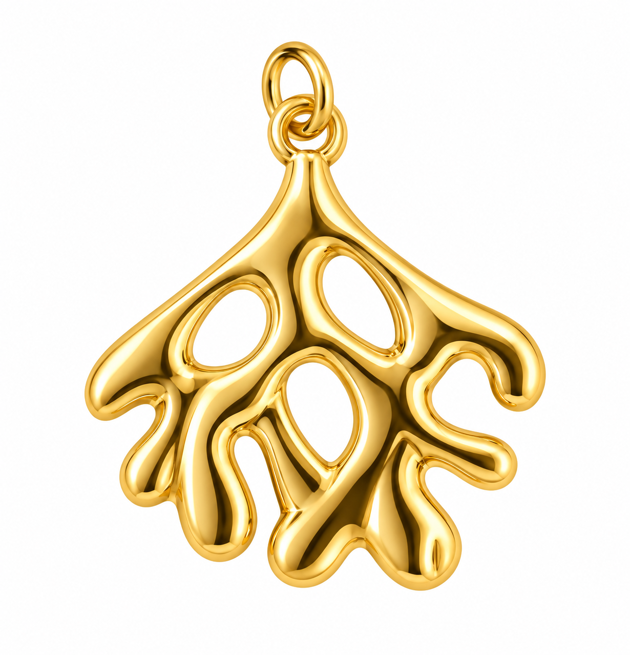 Sage Ginkgo Pendant