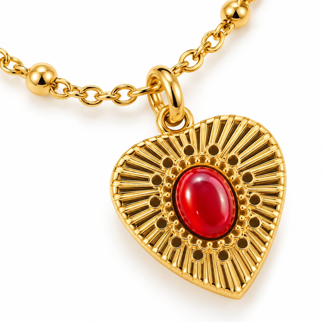 Soleil Heart Pendant