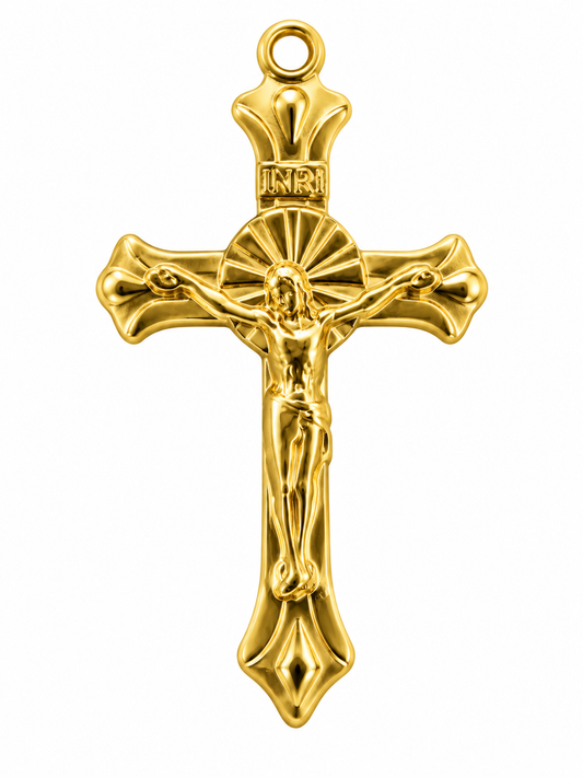 Halo Crucifix Pendant