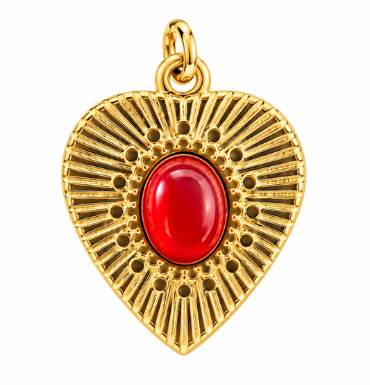 Soleil Heart Pendant