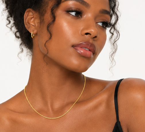 Box Glow Chain 18k gild