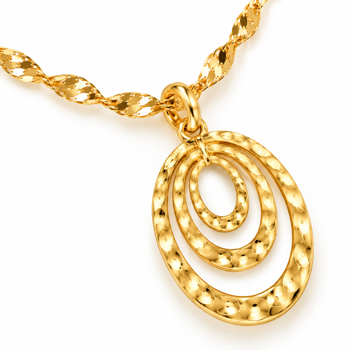 Lira Oval Pendant