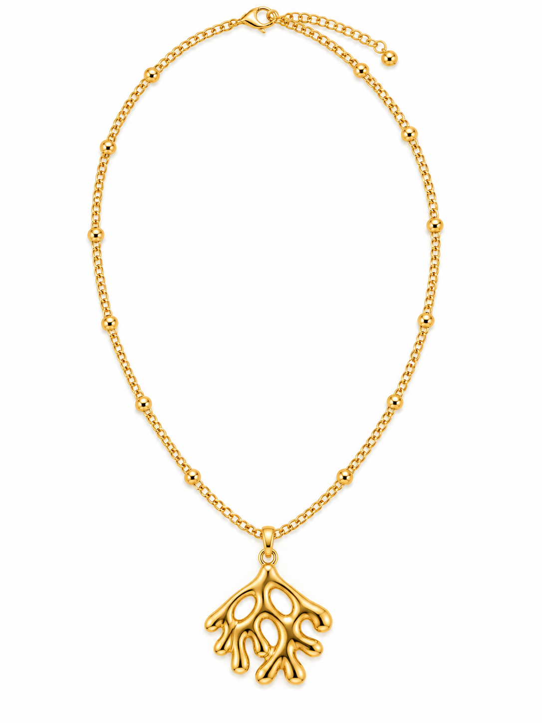 Sage Ginkgo Pendant